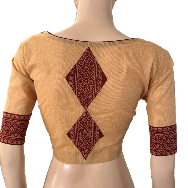 Sandal blouse design on sale