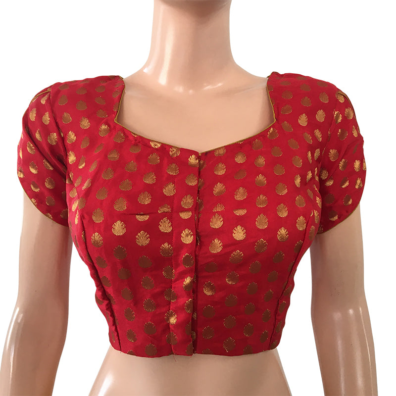 Pot neck sales designs for blouse