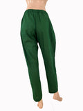 South Cotton Pants with Pockets, Fully Elasticated, Bottle Green, PN1106