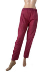 South Cotton Pants with Pockets, Fully Elasticated, Pink , PN1114