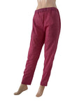 South Cotton Pants with Pockets, Fully Elasticated, Pink , PN1114