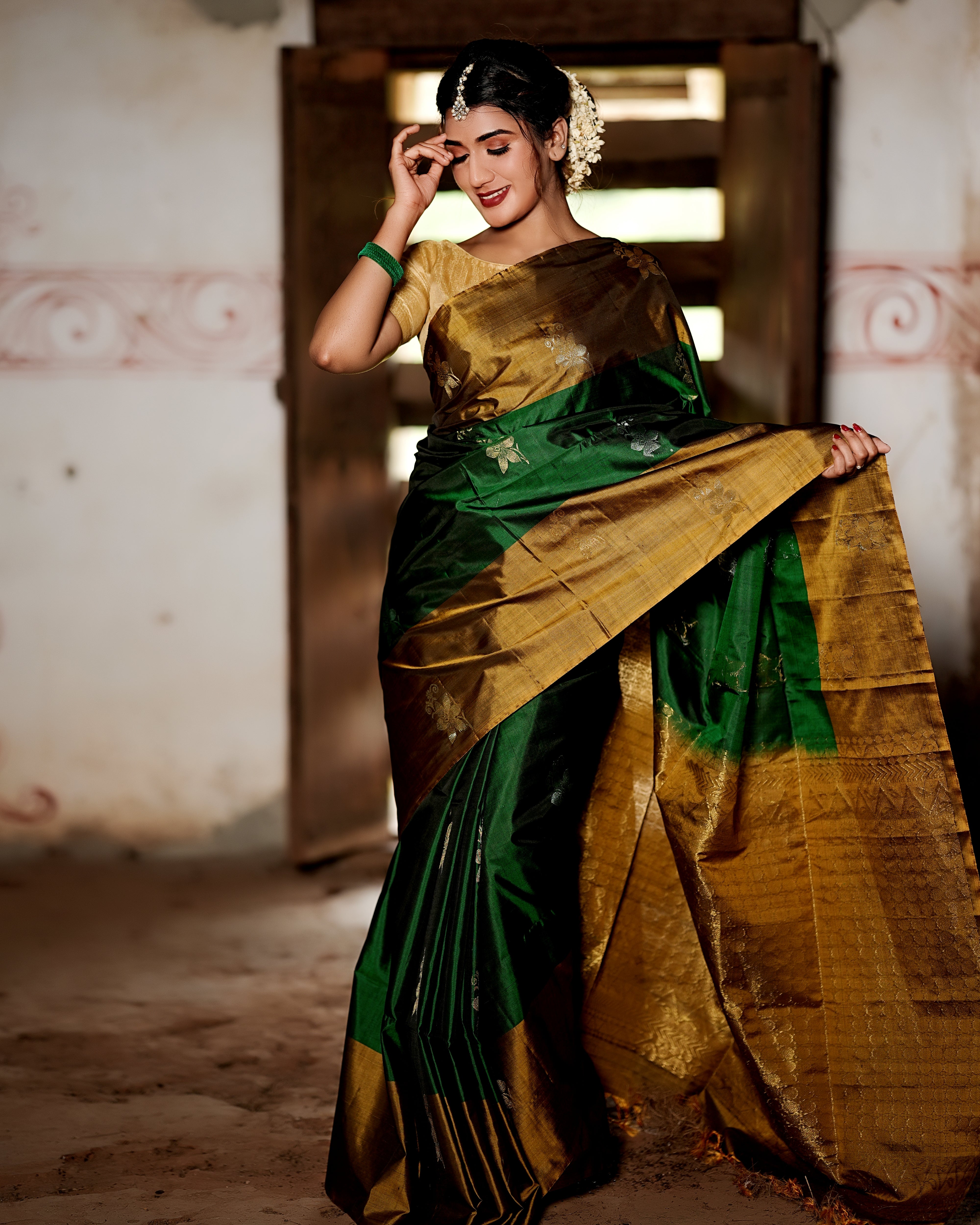 Kanjivaram soft silk* Without border... - Kanchi Silk Sarees | Facebook