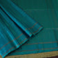 Pure Kanchipuram Soft Silk Saree with Small Golden Butta Dots, Zari Striped Border, Heavy Zari Pallu & Plain  Blouse Piece, Pista Green,   SK1012