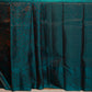 Pure Kanchipuram Soft Silk Saree with All Over Zari Woven Thread Work & Plain Blouse Piece, Teal, SK1016