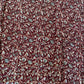 Deep Maroon & Brown Modal Silk Bandhani - Ajrakh Saree with Blouse Piece, SS1022