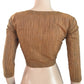 Slub Cotton Roundneck Blouse, Striped, Sandal, BH1167