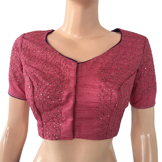 Purchase Readymade Tussar Silk Blouse Online