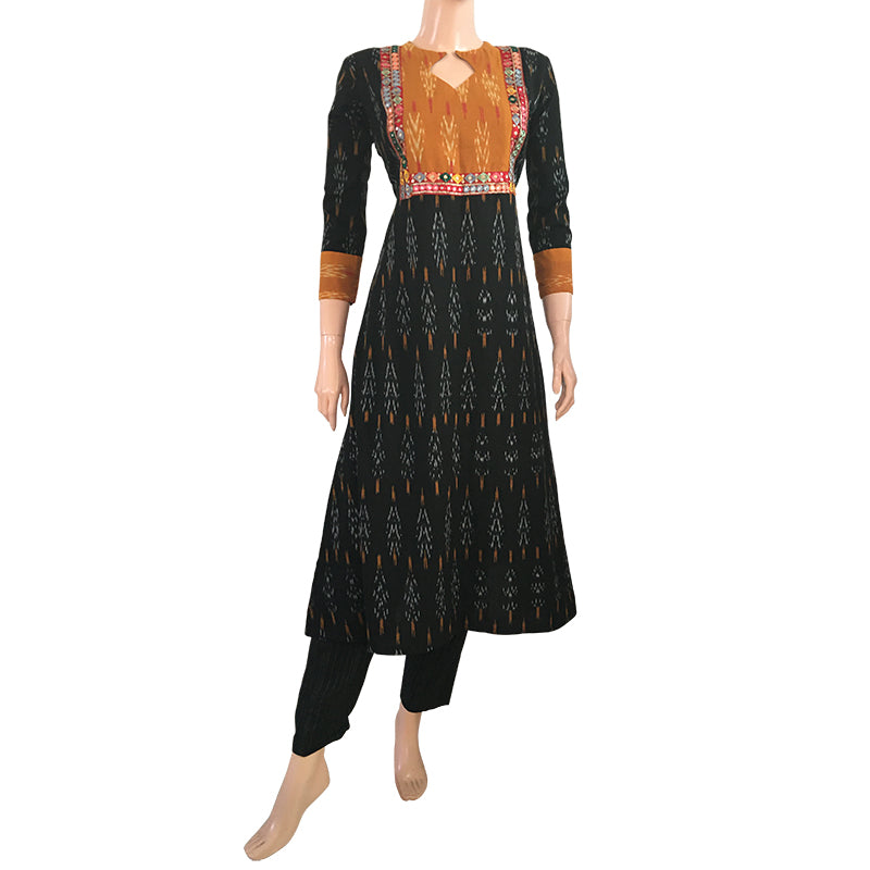 Fancy Indian Designer Beautiful Teal Ethnic Style Kurti Cotton kurta For  Women | eBay