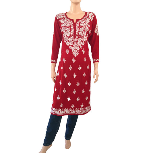 Online Buy Readymade Kurtis Chikankari