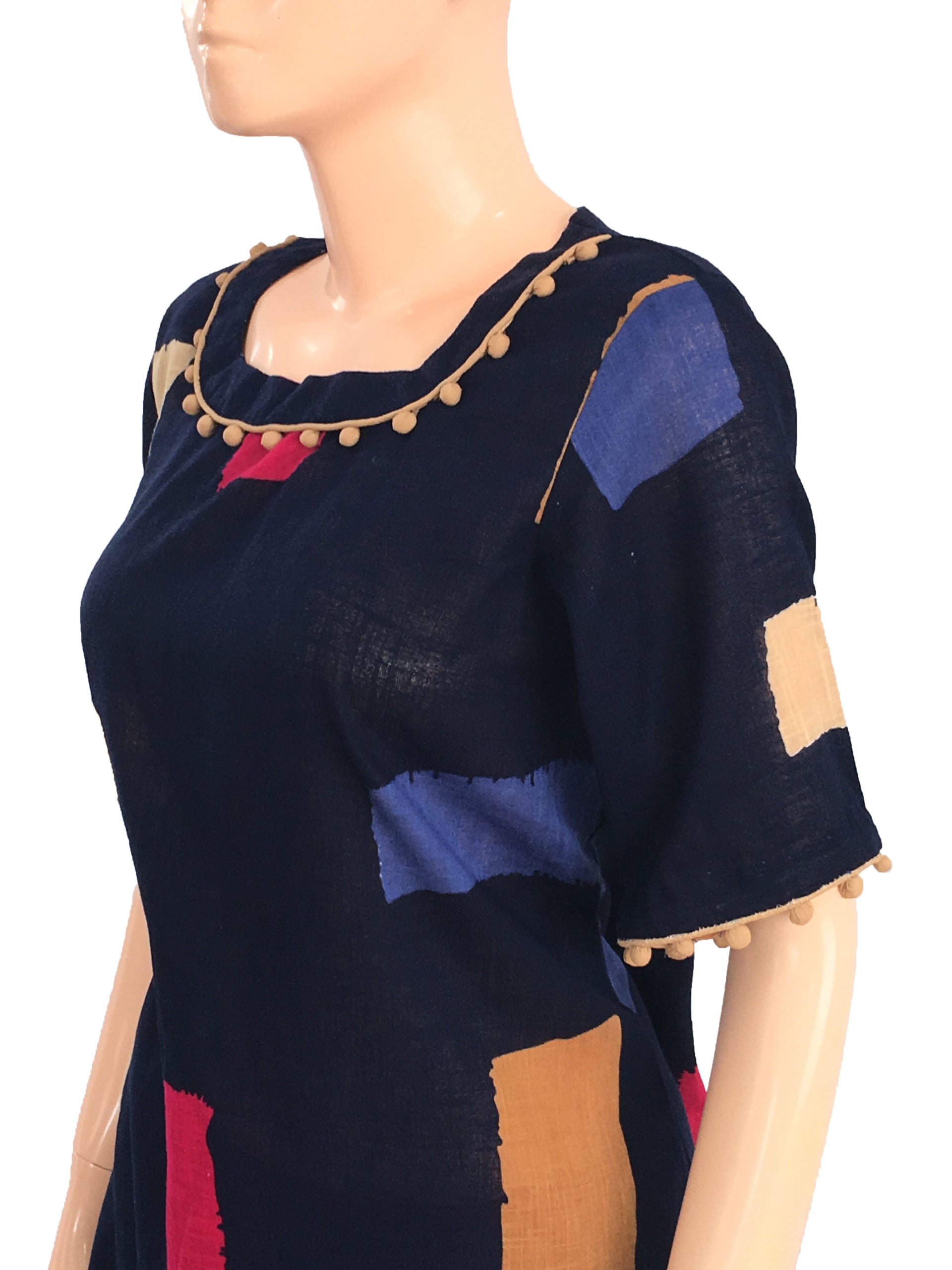 Kurti with potli buttons sale