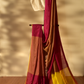 Coffee Beige with Tassels Cotton Saree in Mangalgiri Handwoven Silk, SS1011